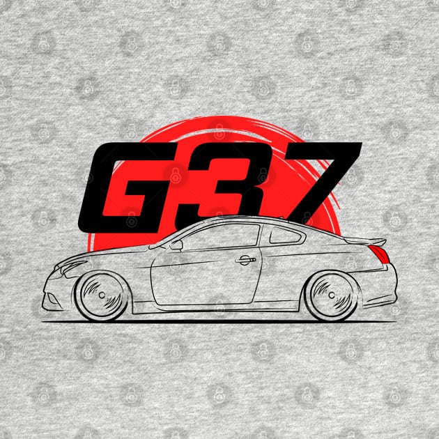 The JDM G37 Coupe Racing by GoldenTuners